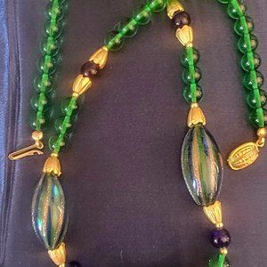 Antique Italian Murano Glass Necklace